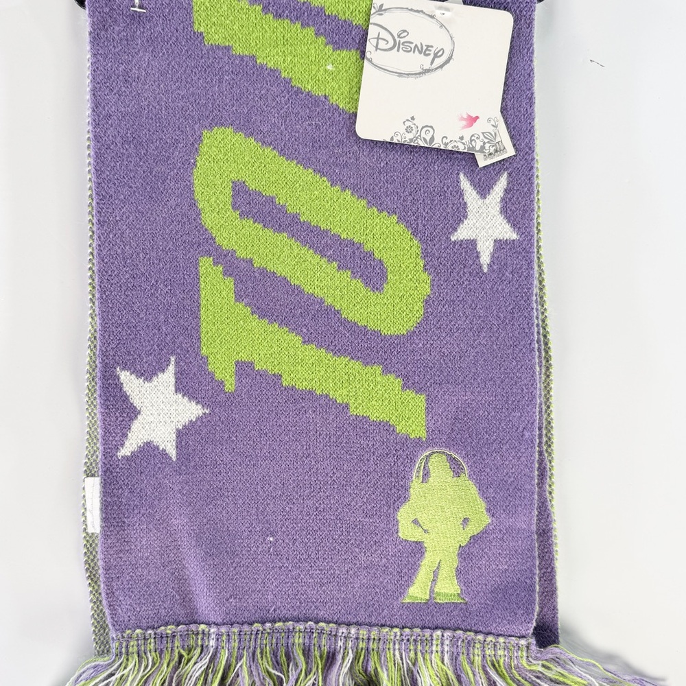 NEW Disney Pixar Toy Story Scarf Buzz Lightyear "To Infinity & Beyond" 10"x 72"